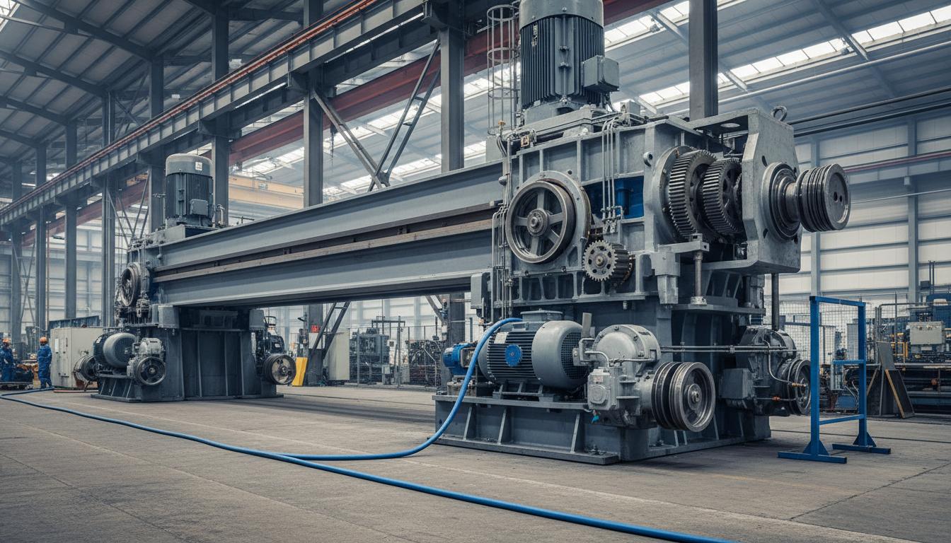 Industrial machinery in manufacturing facility representing PROLED Engineering's work